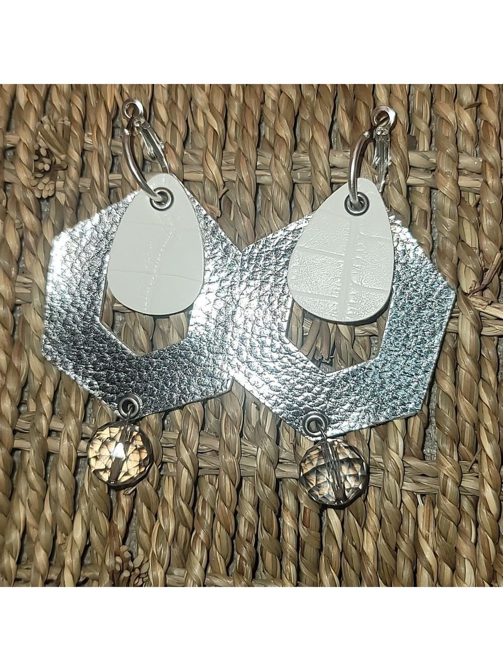 Plunder sliver dream earrings new in box - Picture 2 of 4